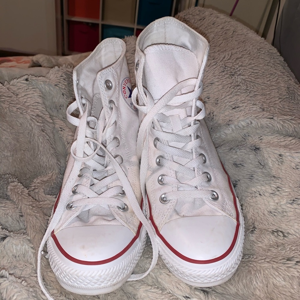 White High Top Converse